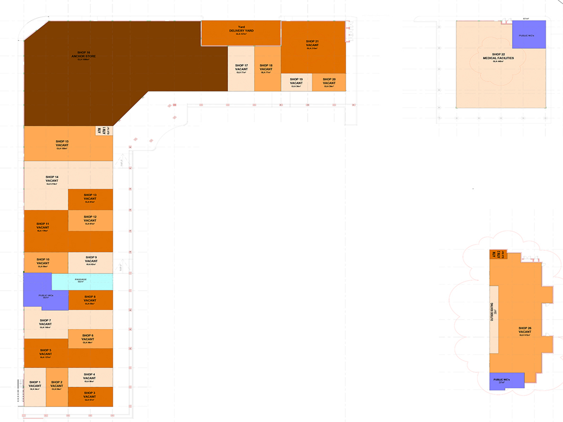 Madeira shopping centre floor plan